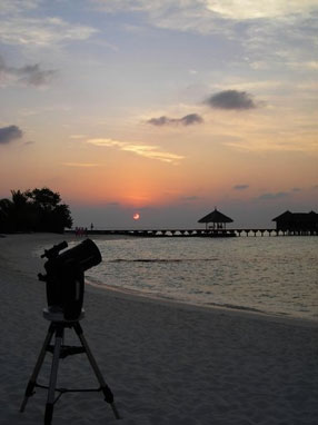 Astronomia alle Maldive