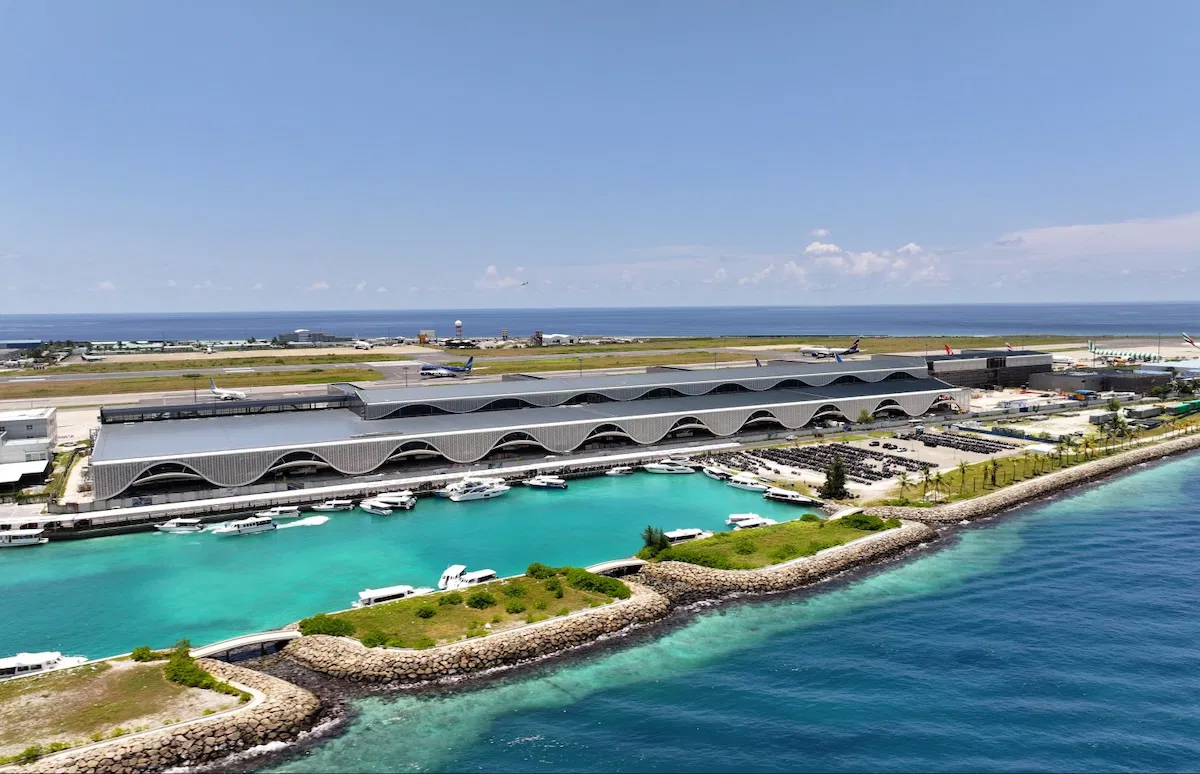 Hulhulhe aeroporto Velana Maldive