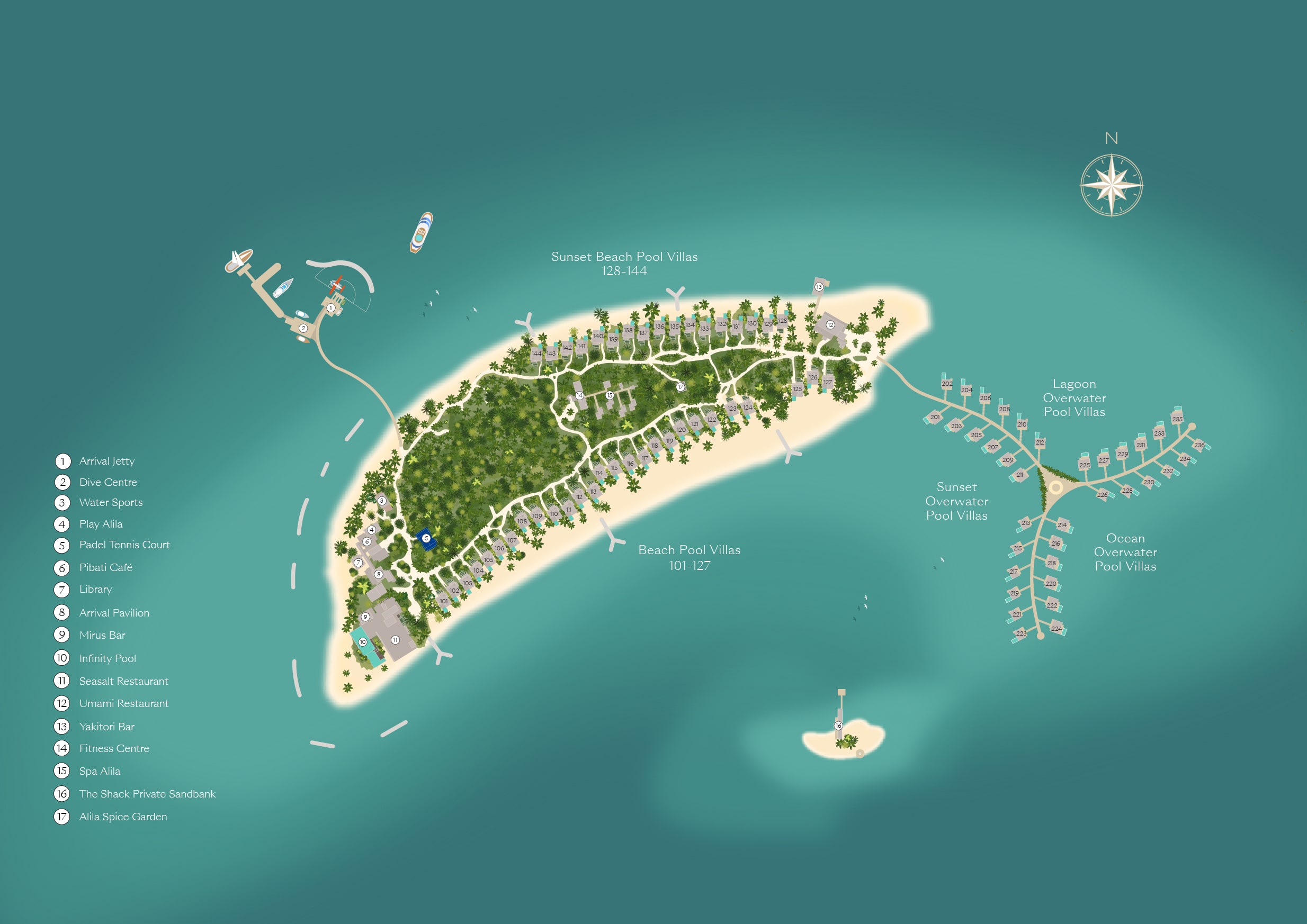 mappa Alila Kothaifaru Maldives, Map Maldives