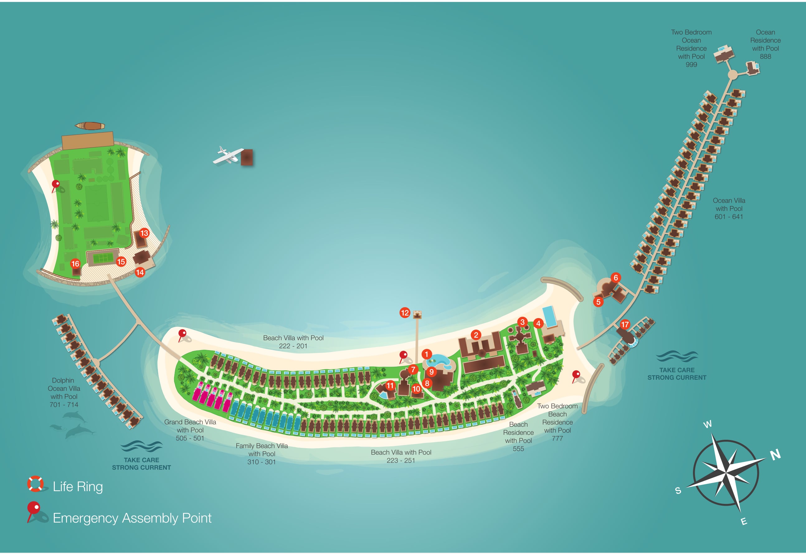 mappa Sun Siyam Iru Veli, Map Maldives