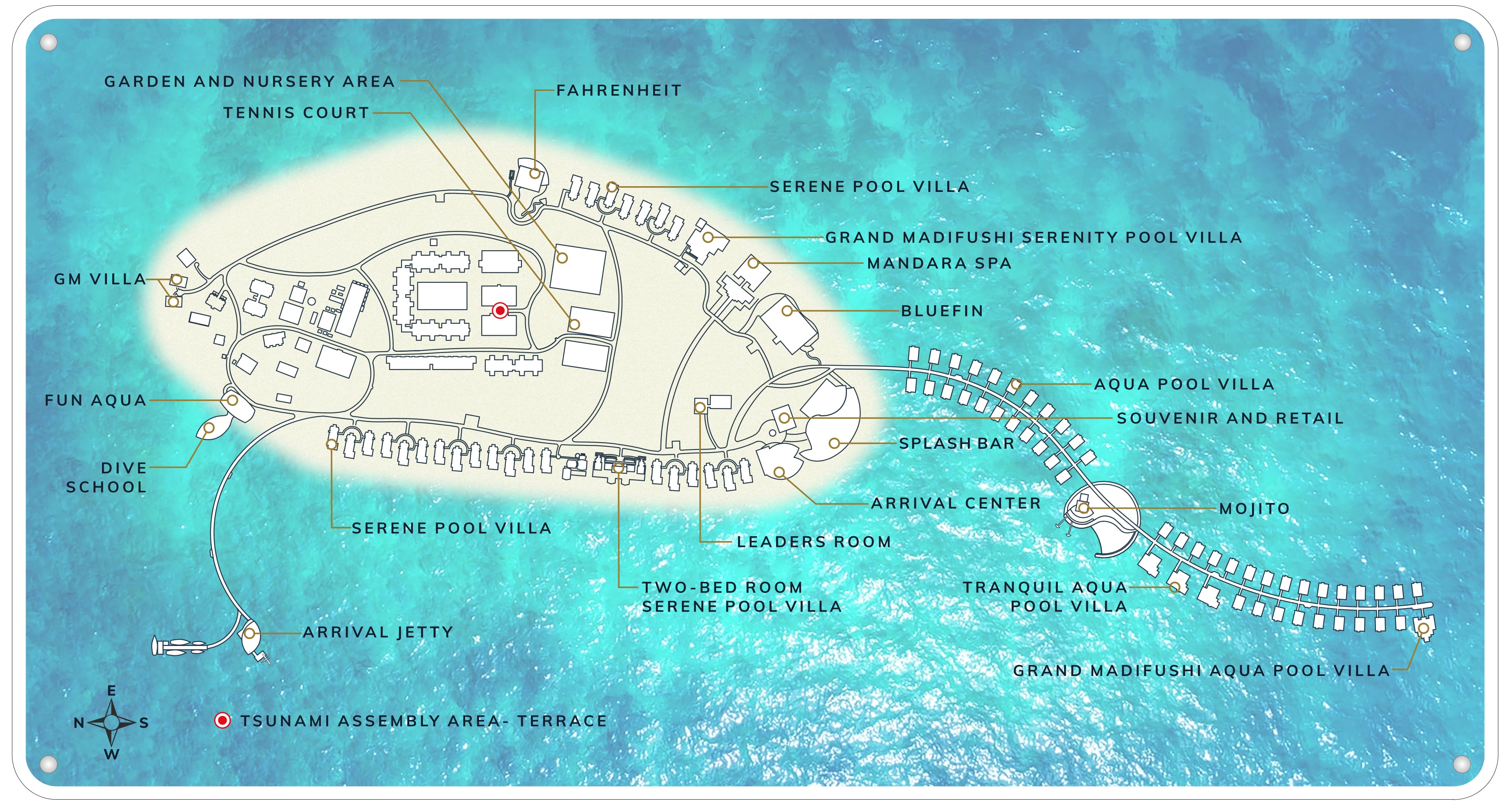 mappa Madifushi Private Island Maldive, Map Maldives