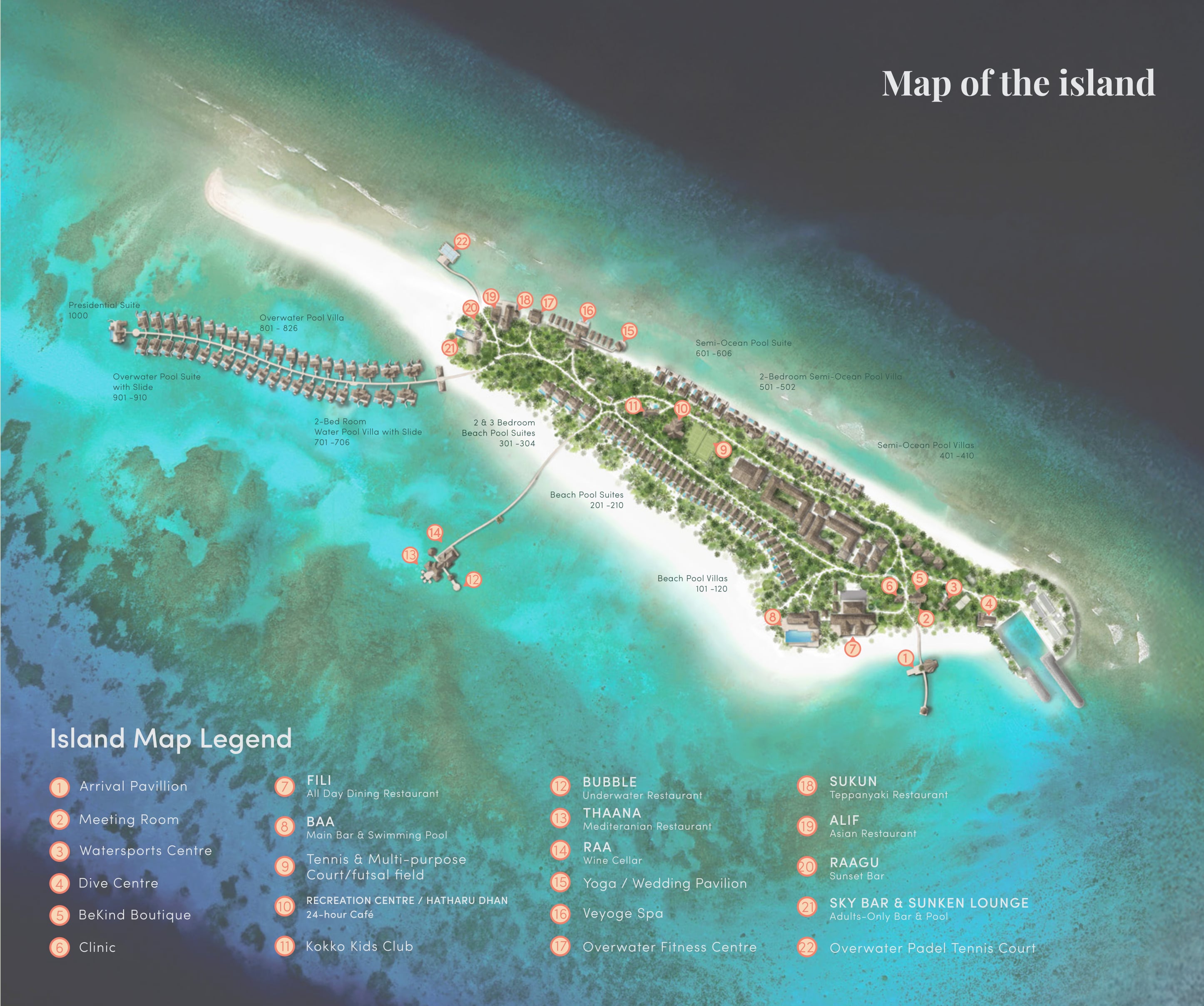 mappa Meyyafushi Maldives, Map Maldives