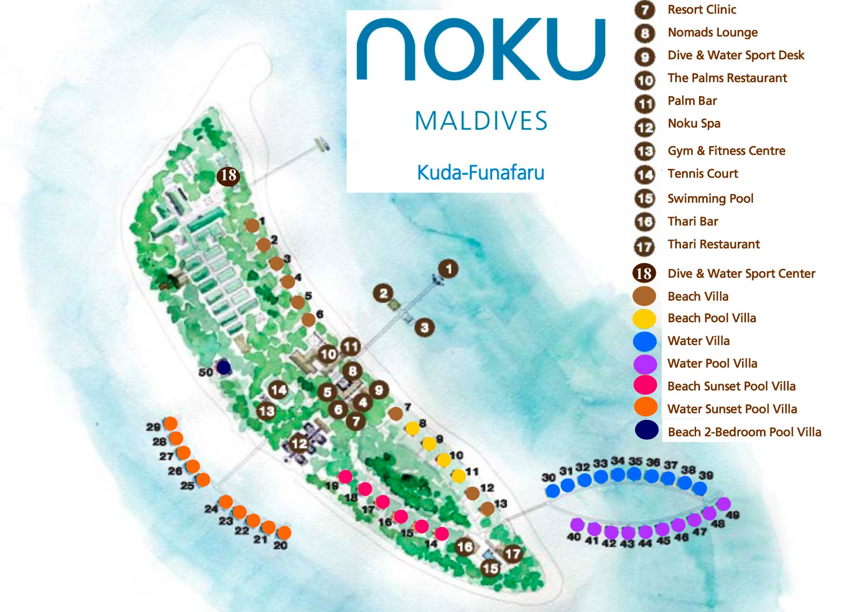 mappa Noku Maldives Maldive, Map Maldives