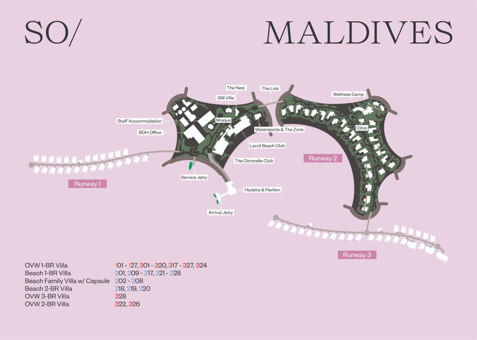 mappa SO/ Maldives, Map Maldives